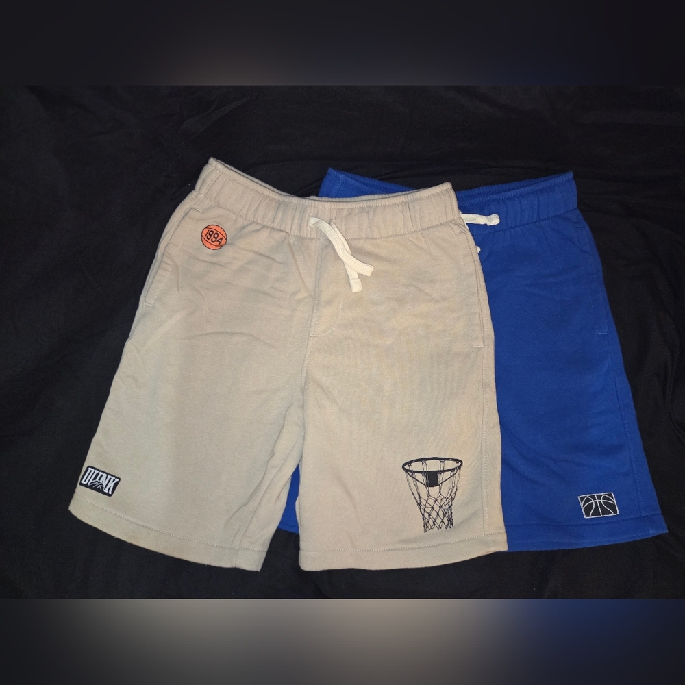 2 Pack Old Navy Graphic Fleece Jogger Shorts